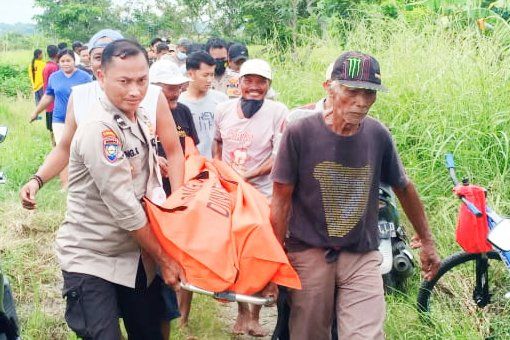 Warga Lansia di Menganti Gresik Ditemukan Tewas di Sawah