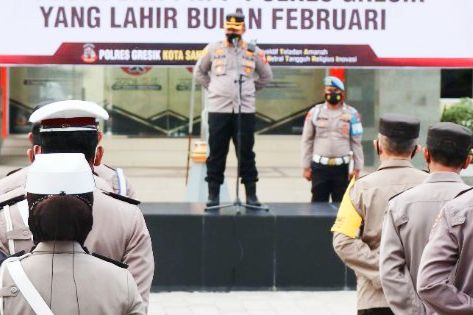 Kasus Covid-19 Meningkat, Polres Gresik Gencar Operasi Prokes