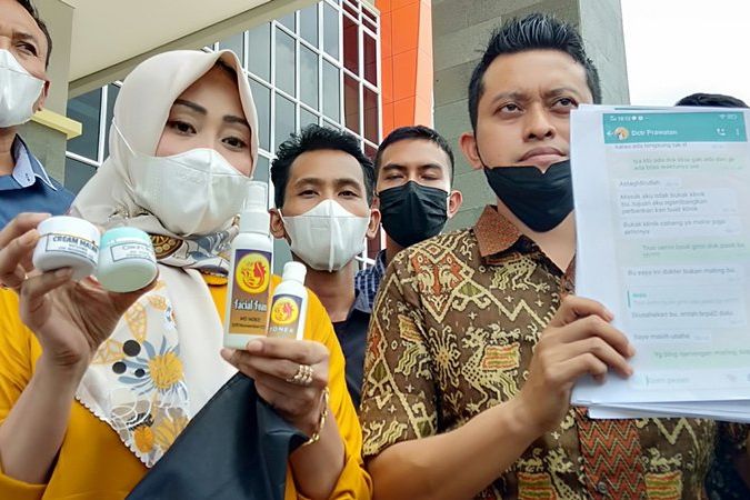 Alami Gangguan Kulit, Konsumen Klinik Kecantikan di Gresik Lapor Polisi