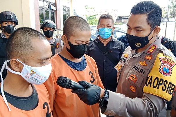 Polisi Bekuk Dua Pelaku Pencurian Besi Proyek Nasional Tol Paspro