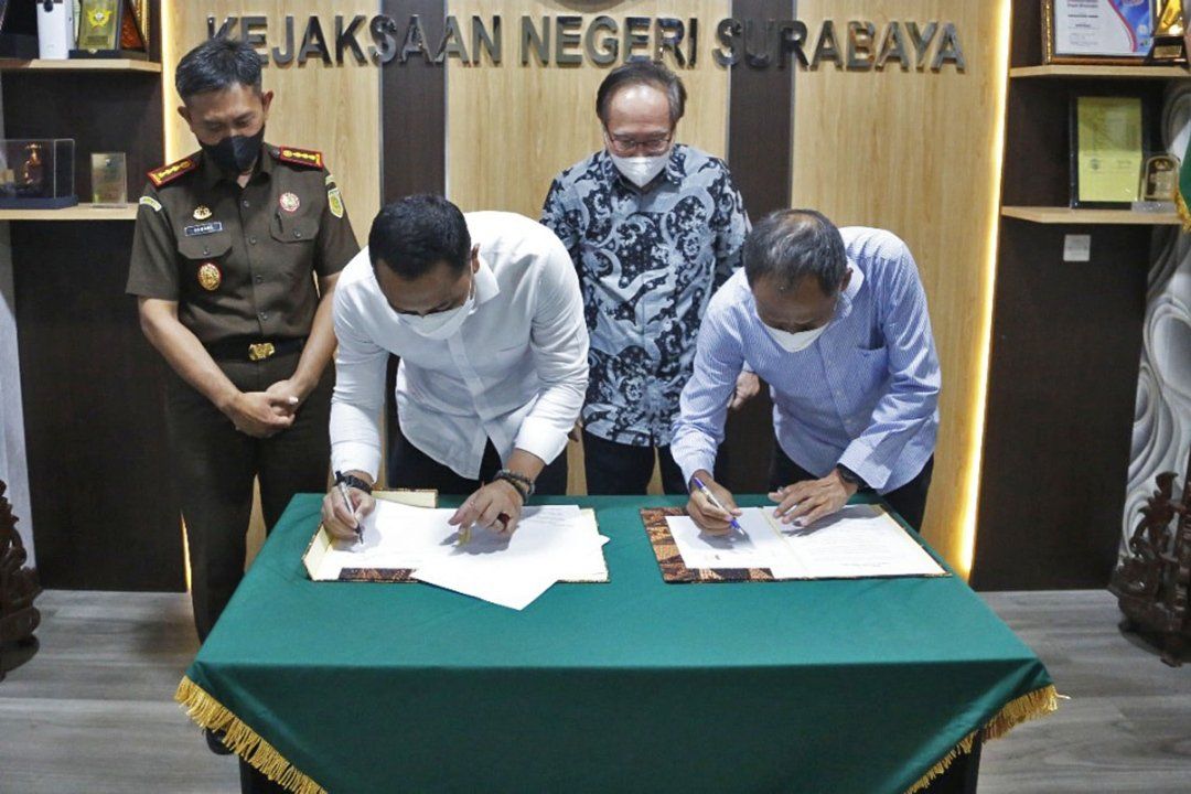 Kejari Surabaya Selamatkan Aset Pemkot Surabaya Rp28,84 Miliar
