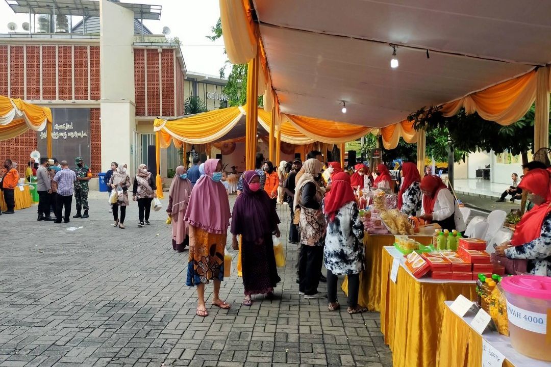 Berdayakan UMKM, Kecamatan di Surabaya Gelar Pasar Gotong Royong Ramadan