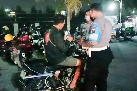 Polisi Amankan Pemotor Berknalpot Brong Resahkan Warga 