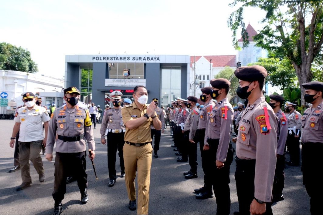 Operasi Ketupat 2022, Wali Kota Surabaya Ingatkan Disiplin Prokes