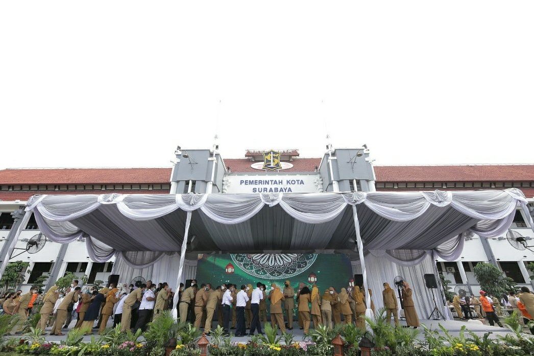 Pemkot dan DPRD Surabaya Gelar Halal Bihalal bersama ASN