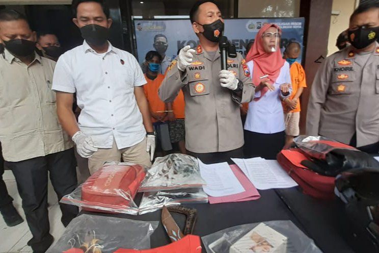 Perampok Nasabah Bank di Kota Probolinggo Dibekuk di Sidoarjo