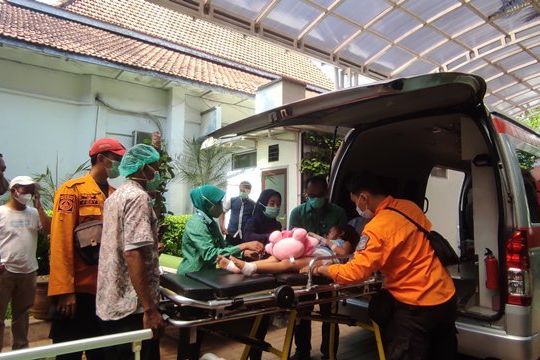 Ibu dan Anak Korban Kecelakaan Bus PO Ardiansyah Dipindah ke Surabaya