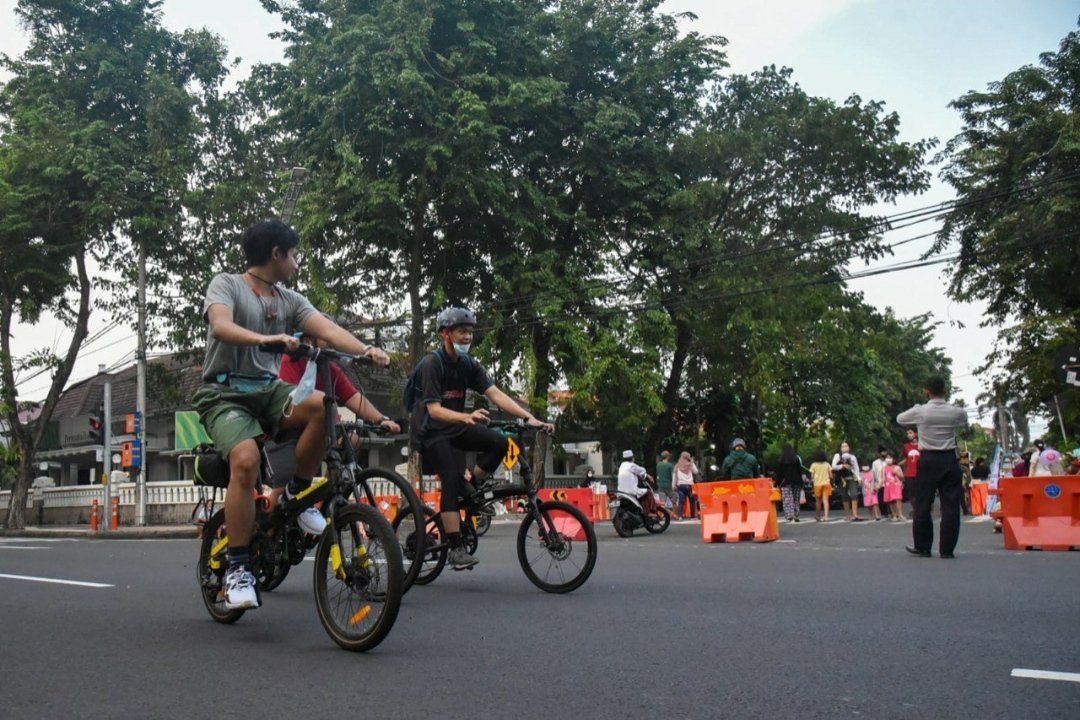 <em>Car Free Day</em> di Surabaya Kembali Gelar, Jumlah Pengunjung Dibatasi