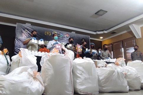 Polisi Telusuri Pemasok 3 Juta Pil Koplo Senilai Rp9 Miliar di Mojokerto