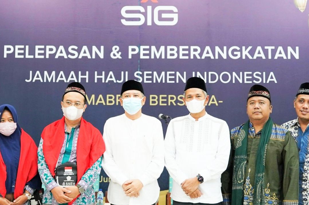 Sempat Tertunda Dua Tahun, SIG Lepas 113 Calon Jemaah Haji