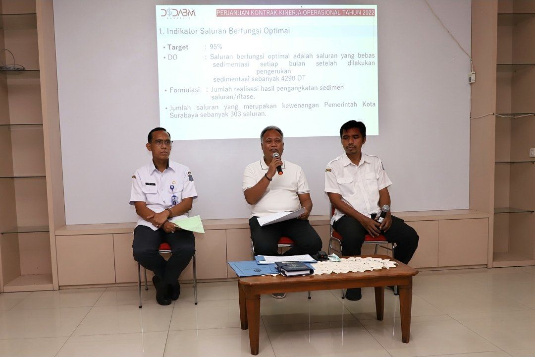 Target Dinas Sumber Daya Air dan Bina Marga Surabaya Atasi Genangan dan Saluran Air