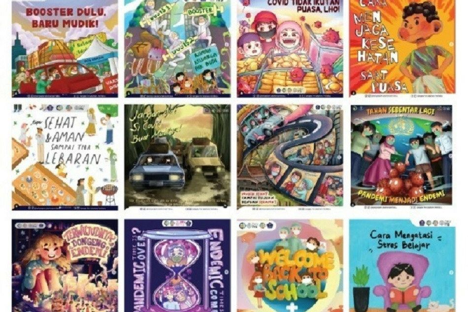 Sambut Endemi, ITS Beri Edukasi Lewat Poster dan Komik Digita