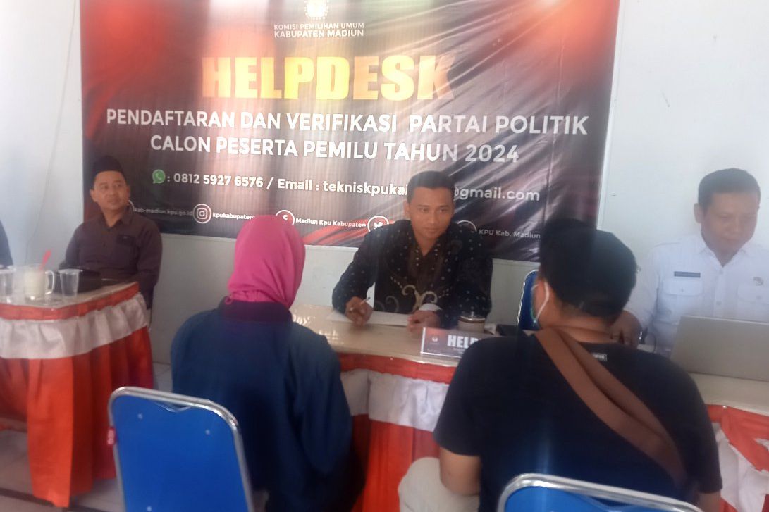 Bentuk <em>Helpdesk</em>, KPU Madiun Buka Layanan Konsultasi Parpol