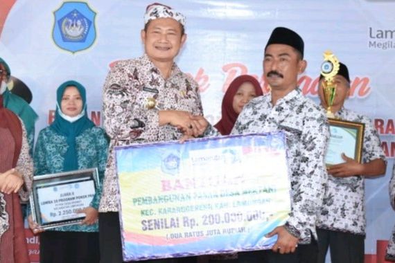Peringati BBGRM, Bupati Lamongan Dorong Kades Optimalkan Potensi Desa