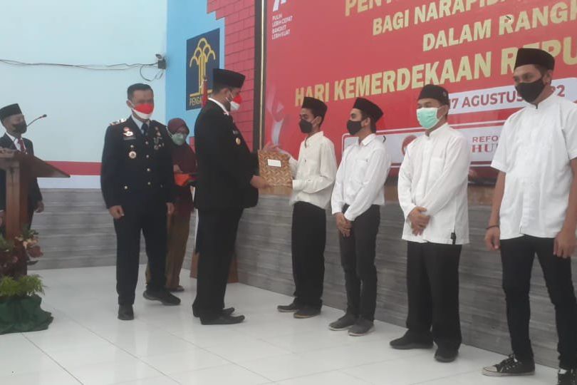 545 WBP Lapas Probolinggo Terima Remisi HUT RI, Sembilan Napi Bebas