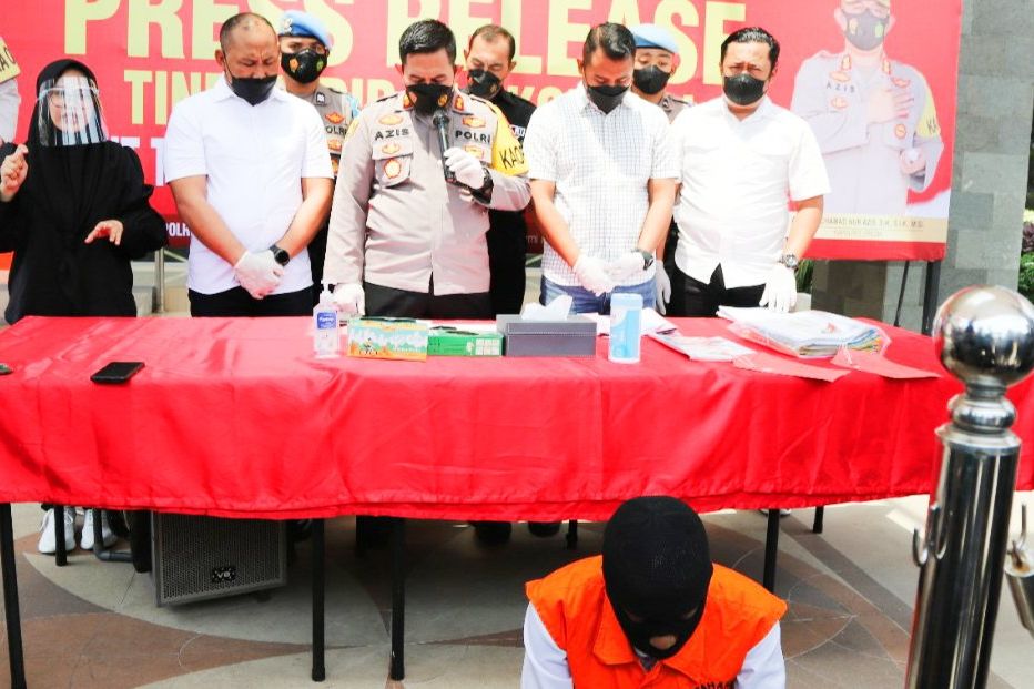 Diduga Korupsi APBDes Rp632 Juta, Kades Bulangan Gresik Ditahan