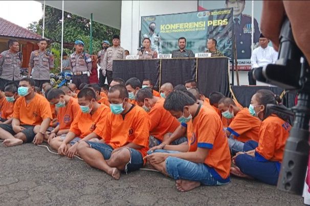 <strong>Polres Probolinggo Kota Ringkus 37 Tersangka selama Operasi Pekat di Bulan Suci Ramadan</strong>