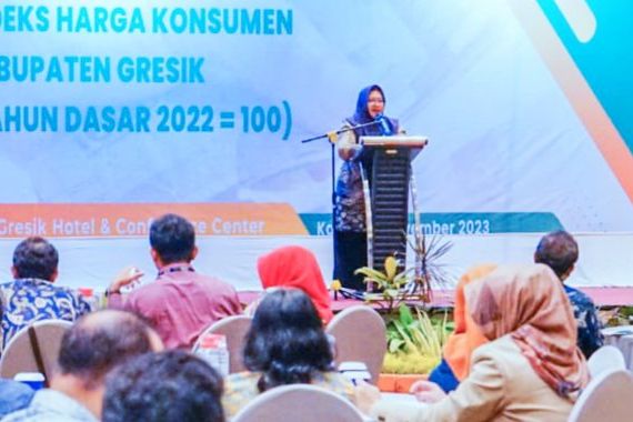 Gresik Sosialisasi Indeks Harga Konsumen, Pertumbuhan Ekonomi Capai 76,3 Persen