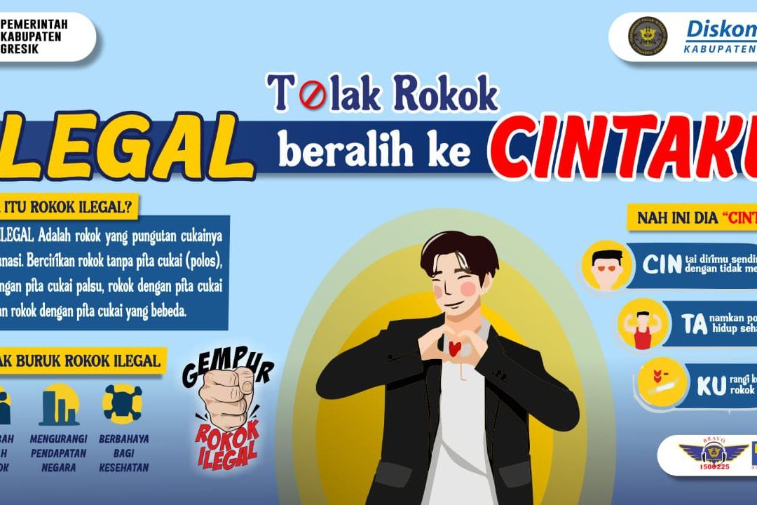 Pemkab, Kejari, dan Bea Cukai Gresik Ingatkan Sanksi Pidana Peredaran Rokok Ilegal