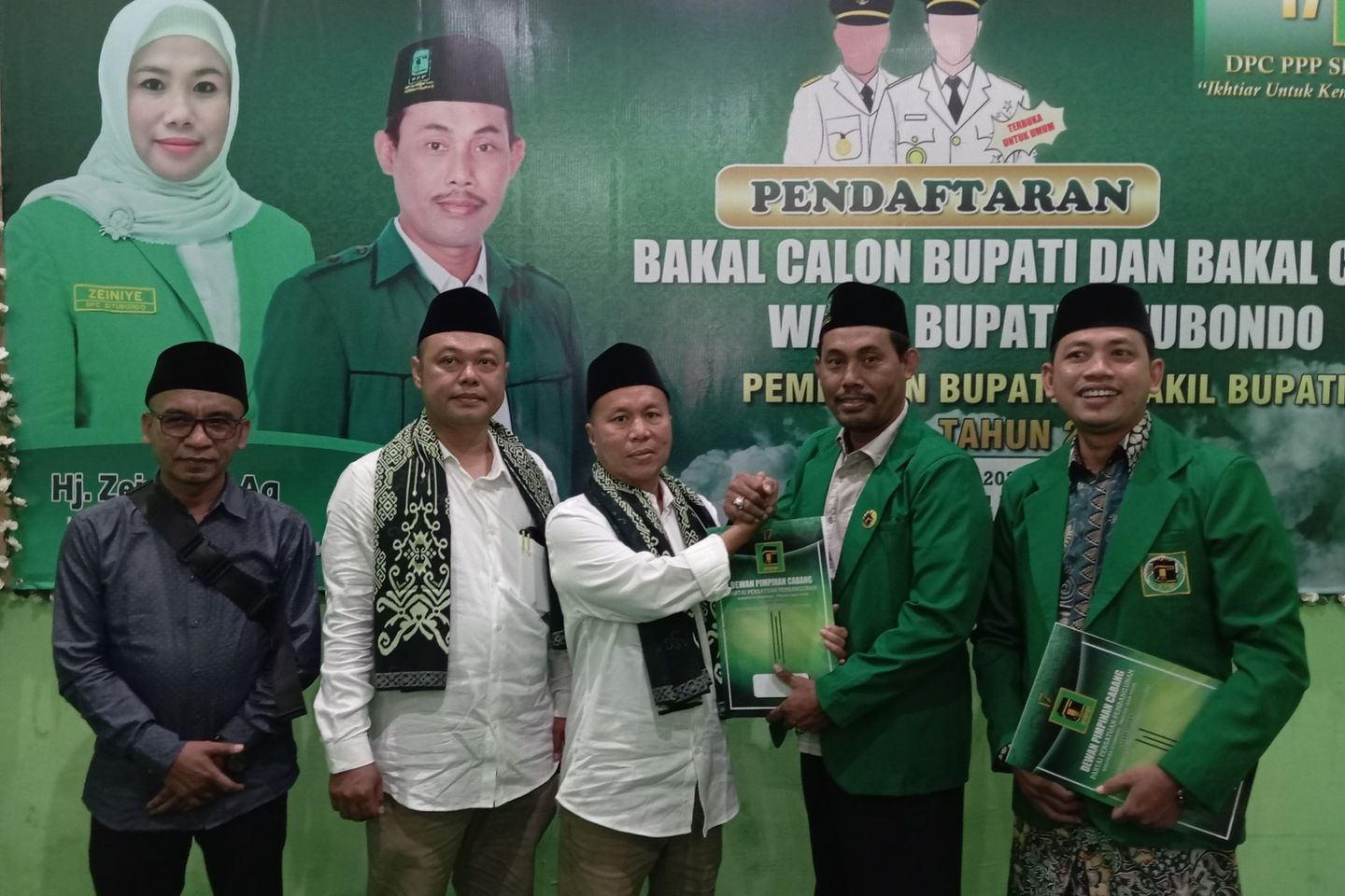 Duo Pengacara Daftar Bakal Cabup-Cawabup Situbondo di PPP, Janji Tolak Fee Proyek