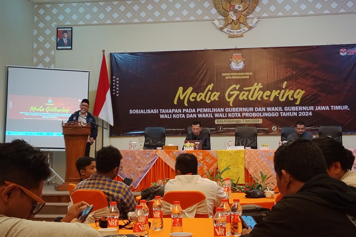 KPU Kota Probolinggo Ajak Jurnalis Sukseskan Pikada 2024