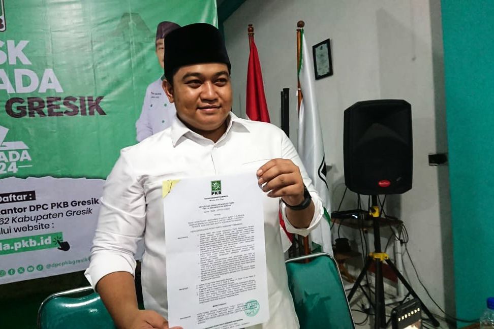 Pilkada Gresik 2024, DPP PKB Rekom Syahrul Munir sebagai Cabup