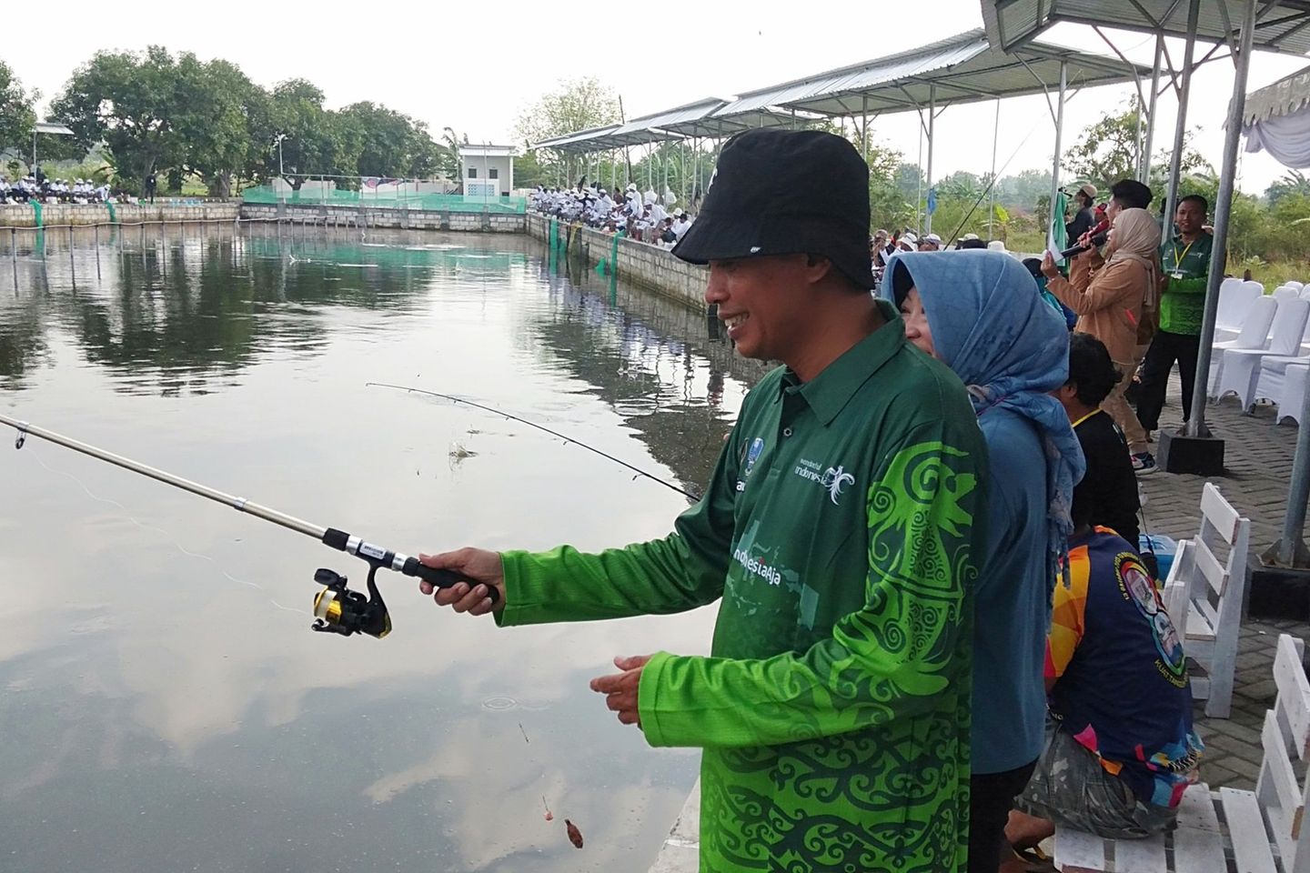 Tumbuhkan <em>Sport</em> <em>Tourism</em>, Disbudpar Jatim Gelar Wisata Mancing di Gresik