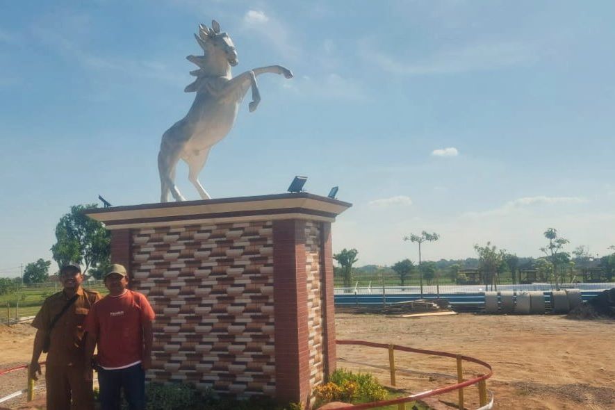 Pemdes Dapet Gresik Bangun Alun-alun Mbah Ronggo jadi Destinasi Wisata