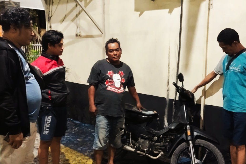 Pakai Kunci Palsu, Pria Ini Curi Motor Tetangga