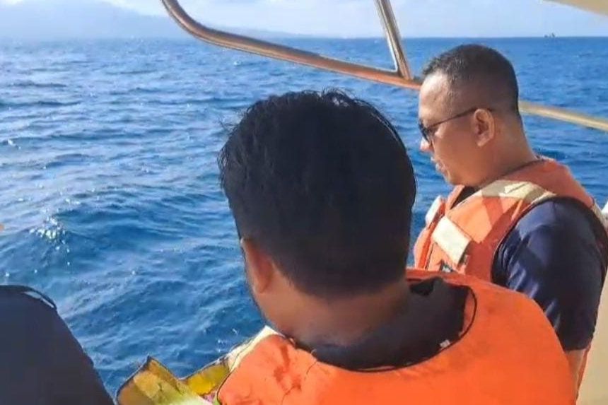 Perusahaan Pengangkat Bangkai KMP Tunu Pratama Jaya Menyurvei Lokasi Tenggelam di Selat Bali