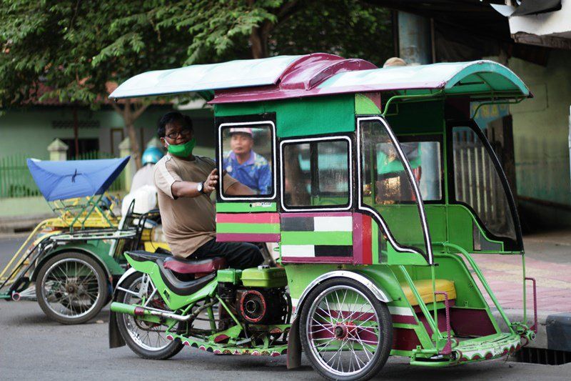 Becak Sadi, Becak Modifikasi untuk Tarik Minat Penumpang