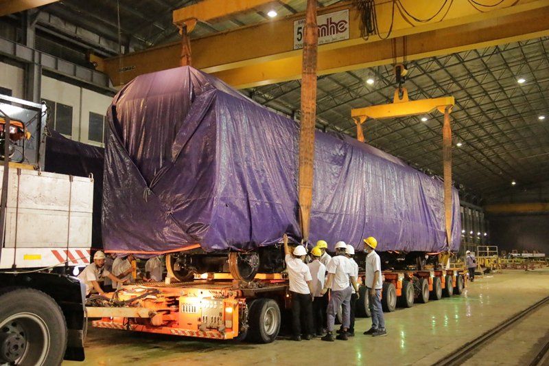 Tiba di Madiun, INKA Perbaiki LRT Jabodebek yang Rusak akibat Kecelakaan
