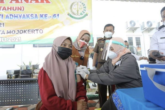 Kota Mojokerto Mulai Gelar Vaksin Booster, Ini Sasarannya