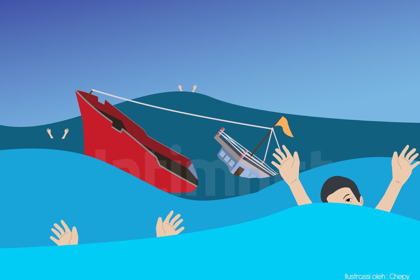 Kapal Slerek Terbalik, Berikut Data Nama Korban