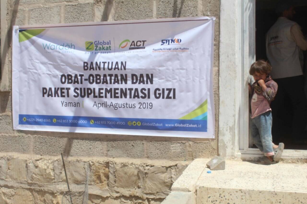 Hampir Seribu Anak Yaman di Distrik Hamdan Sakit Kronis