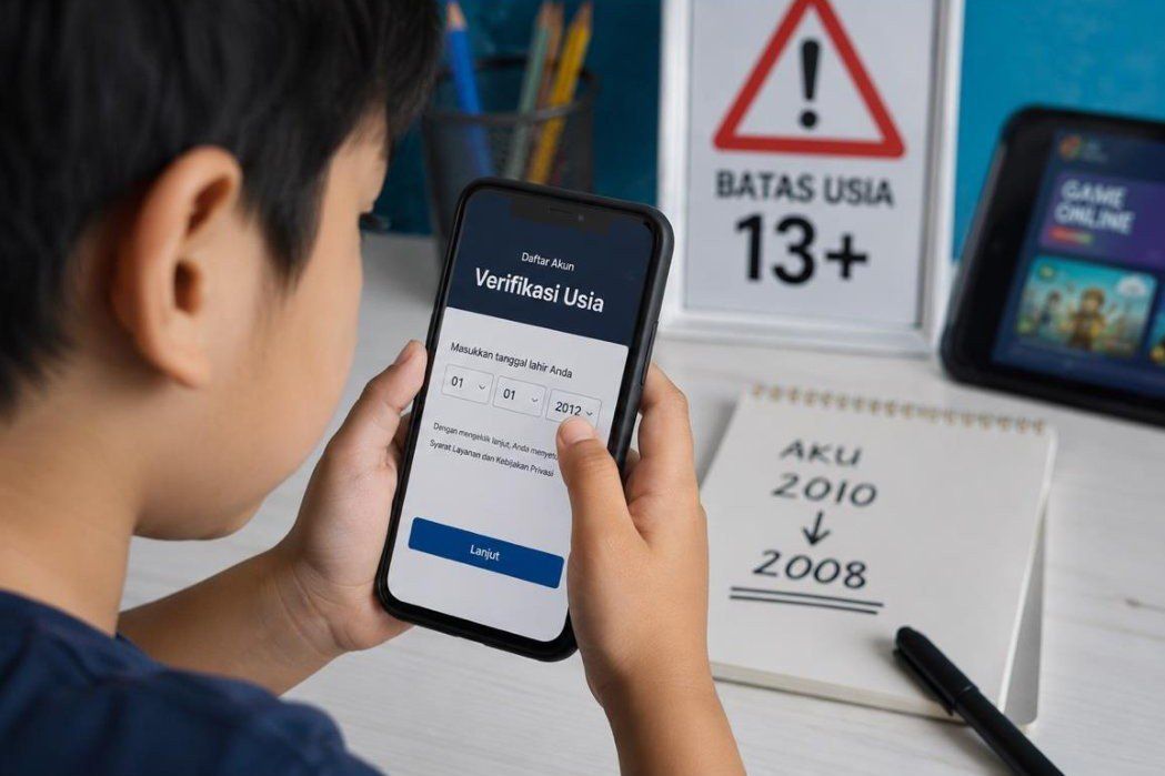 Pemalsuan Usia Jadi Ujian Besar Perlindungan Anak Digital