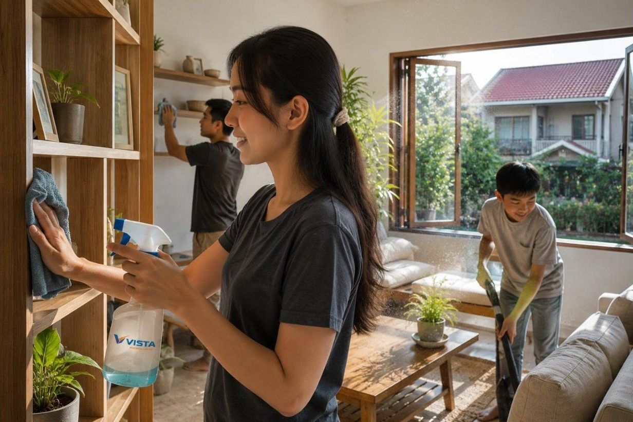 Debu Musim Kemarau Membuat Rutinitas Bersih Rumah Berubah