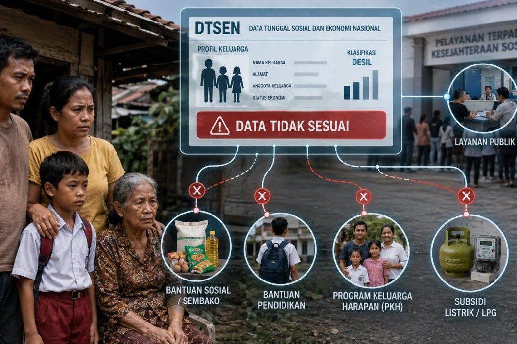 Salah Desil, Warga Bisa Kehilangan Banyak Bantuan