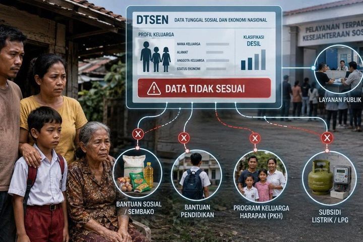 Data Desil Belum Tuntas, Hak Warga Dipertaruhkan