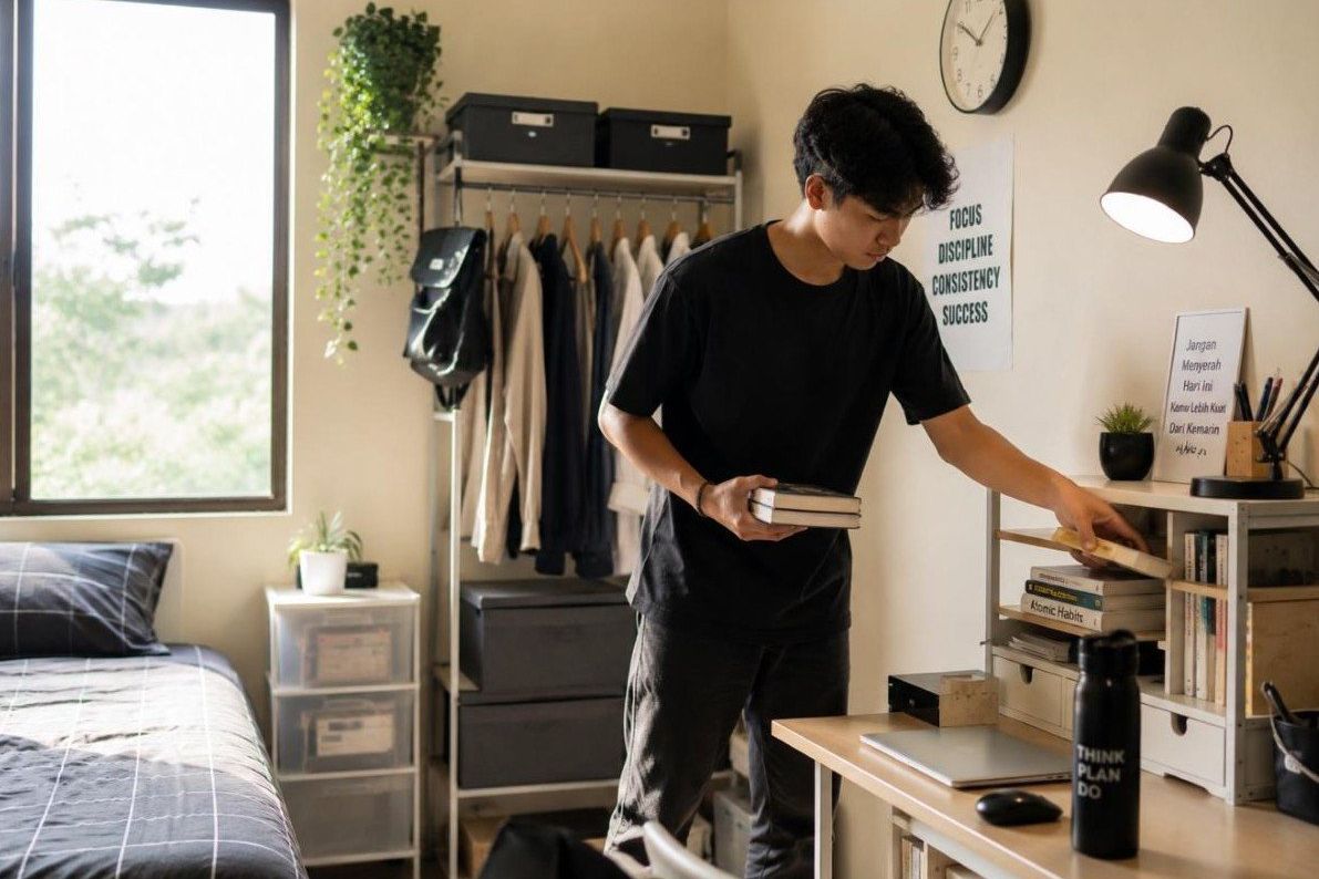 Cara Menata Kamar Kos Sempit agar Tetap Nyaman dan Rapi