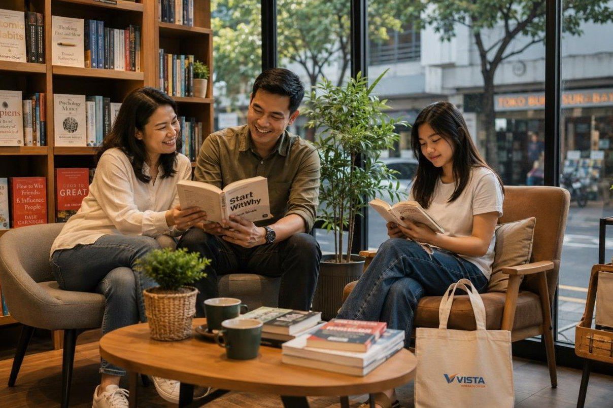 Membaca Buku Kembali Menjadi Aktivitas Santai
