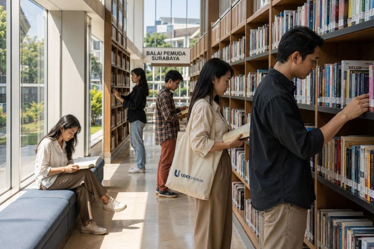 Perpustakaan Modern Hadir sebagai Ruang Publik yang Nyaman