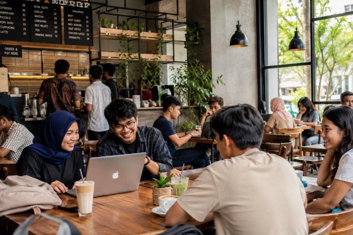 Fenomena Kafe sebagai Ruang Ketiga Generasi Muda