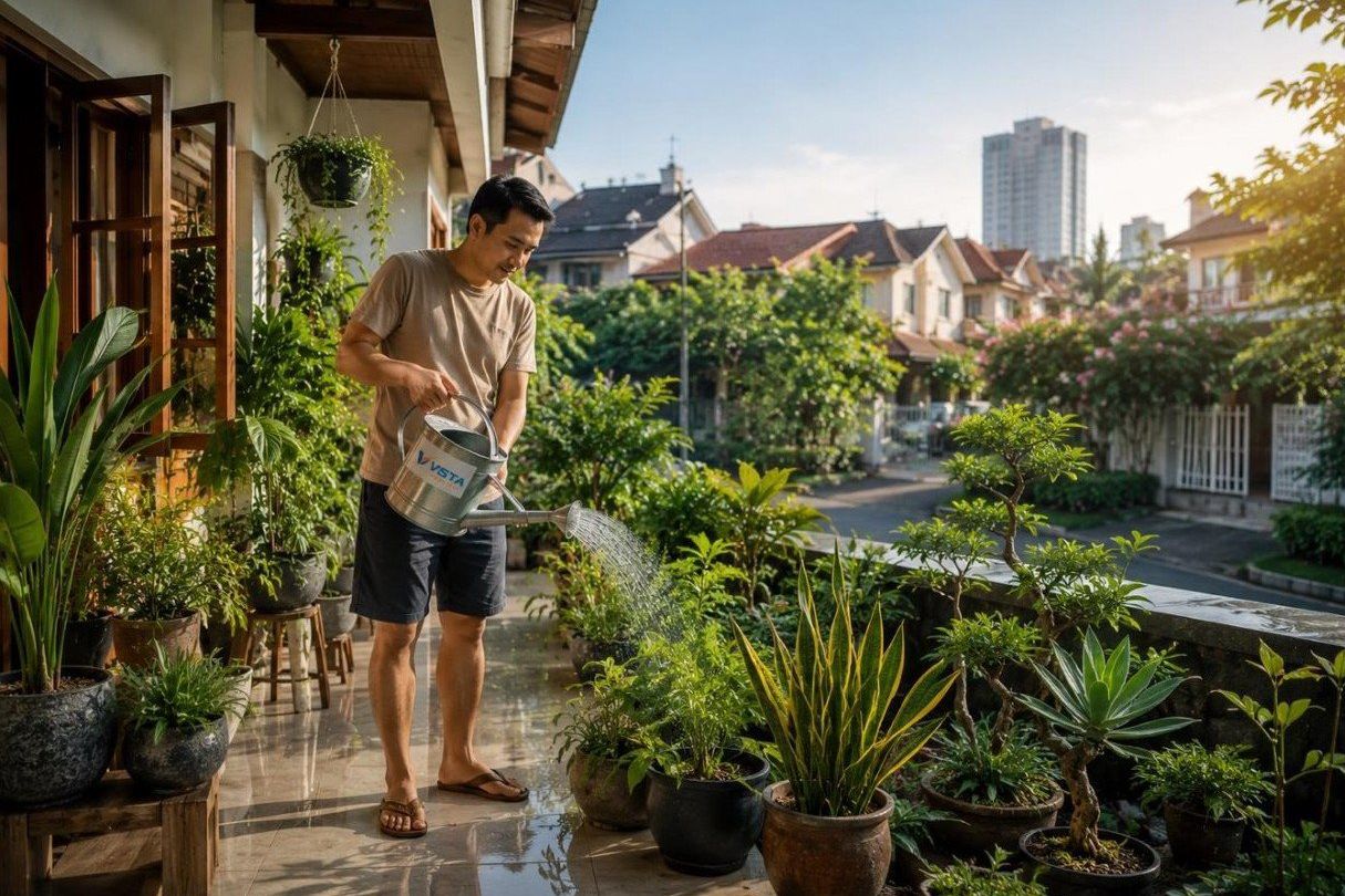 Menata Tanaman Rumah agar Tetap Segar Saat Cuaca Kering