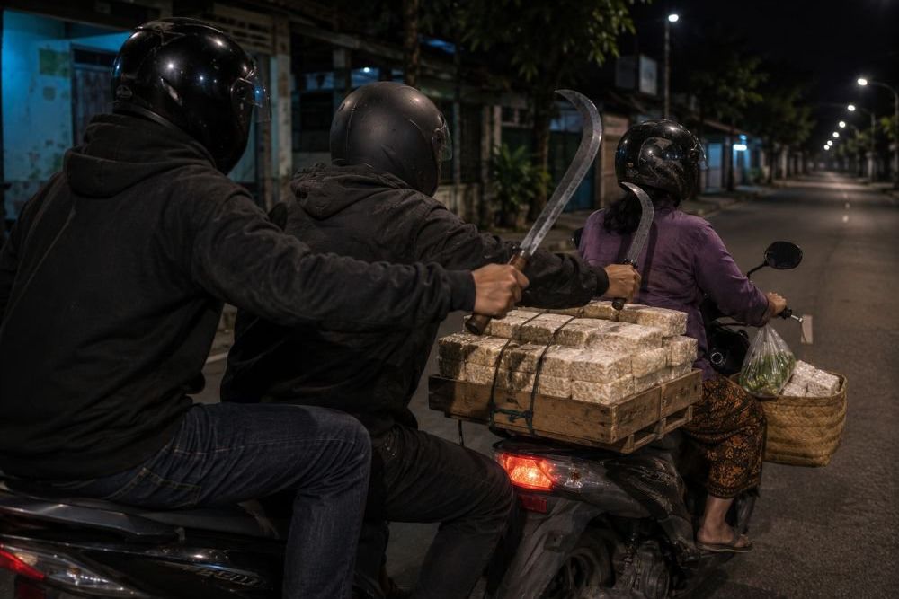 Penjual Tempe di Probolinggo Jadi Korban Begal Bercelurit