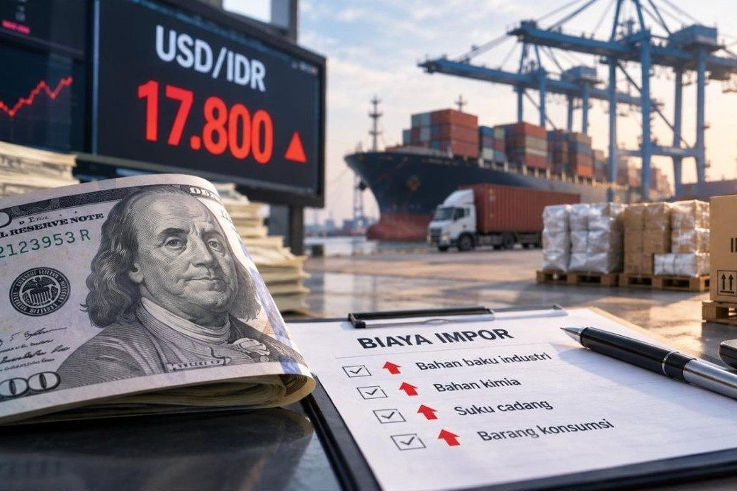 Rupiah Melemah, Harga Barang Impor Terancam Naik