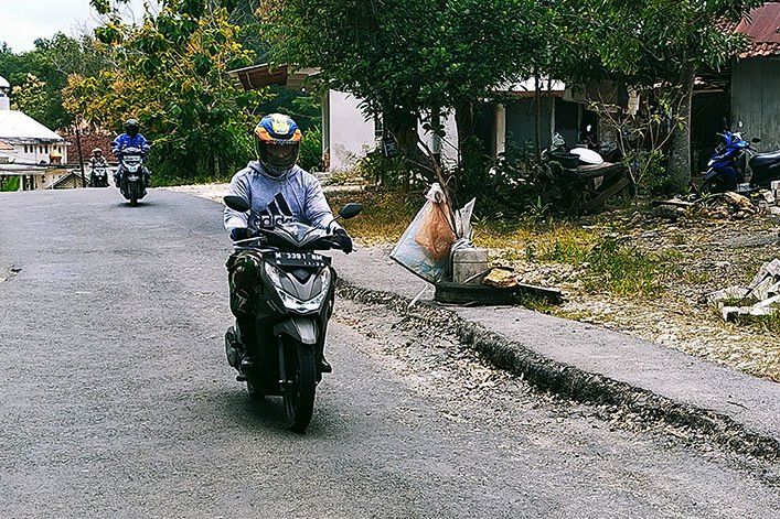 Perbaikan Ruas Jalan Provinsi Sampang - Ketapang Tak Maksimal