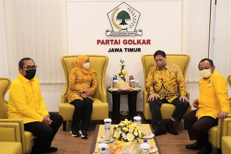 Airlangga Hartarto Ingin Partai Golkar Menang di Jatim pada Pemilu 2024