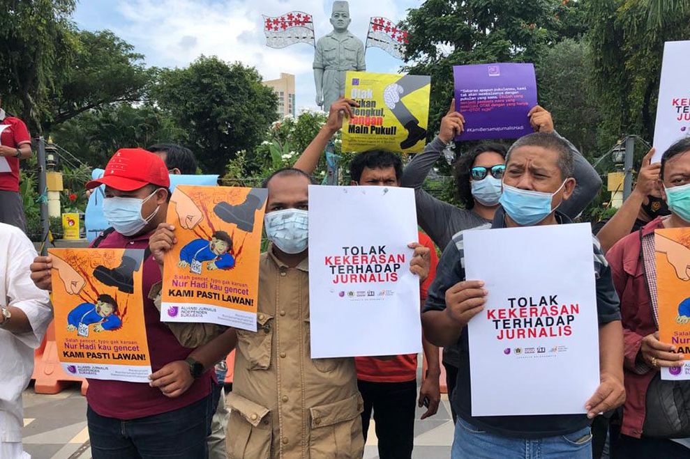 Oknum Polisi Menantu Angin Diduga Terlibat Penganiayaan Jurnalis Tempo