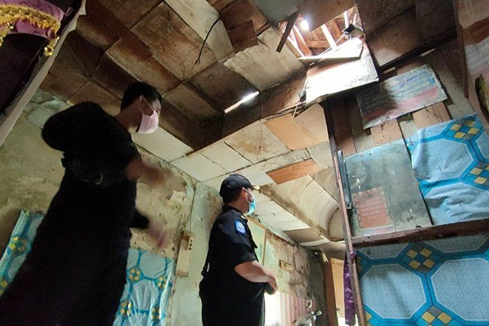 Keropos, Atap Rumah Warga Pogot yang Ambruk Tak Timbulkan Korban Jiwa